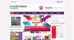 Desktop Screenshot of funsalprodese.org.sv